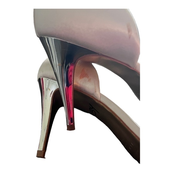 Champagne Jewel Wedding Peep Toe Heels by Ted Baker - Picture 11 of 12